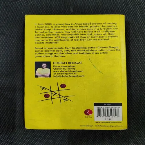 The 3 Mistakes Of My Life ( Chetan Bhagat ) .