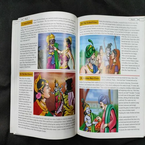365 Stories Of Indian Mythology .