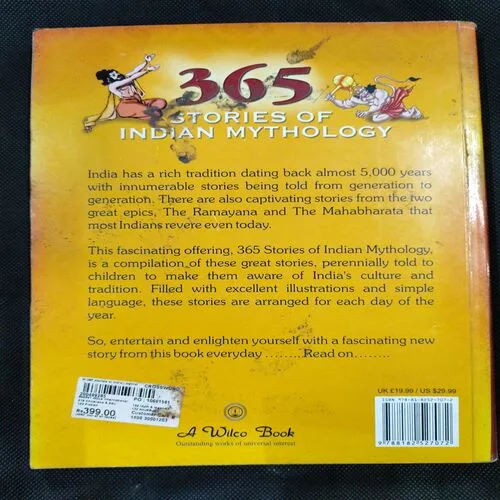 365 Stories Of Indian Mythology .