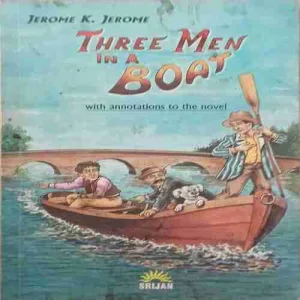 Three men in a boat