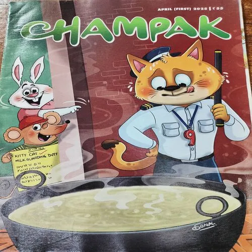 Champak . Edition :- ( April – 1st – 2025 ).