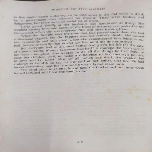 Winter Of The World (No. of pages 818)