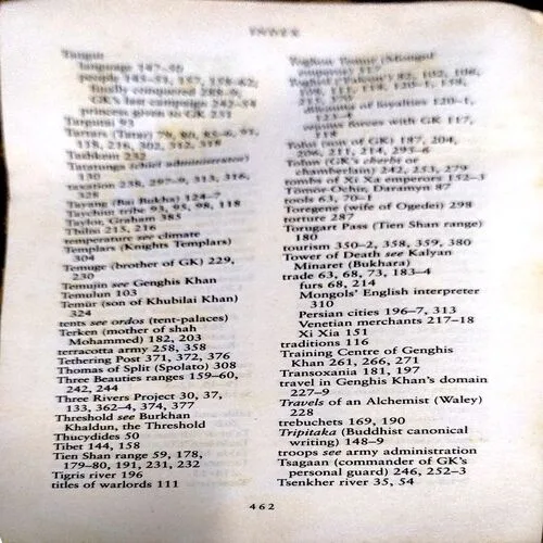 Genghis Khan (No. of pages 462)