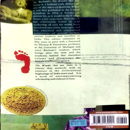 The Wonder That Was India  (No. of pages 572)