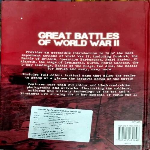 Great Battles of World War 2 (no. of pages 240)