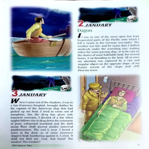 365 Horror Tales  (no. of page 212)