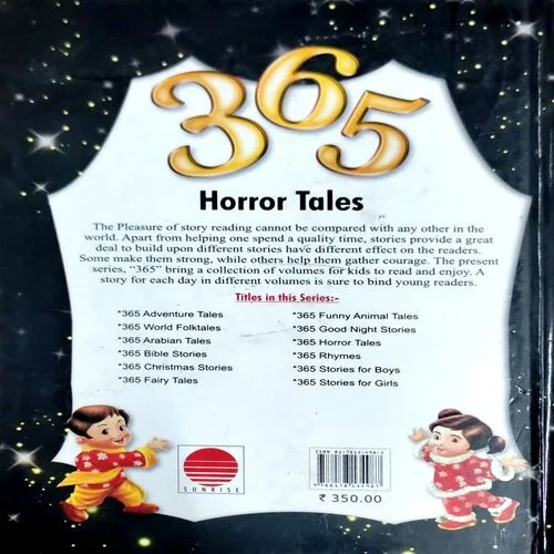 365 Horror Tales  (no. of page 212)