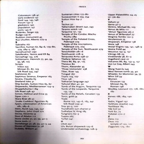 Archeology (no. of page 302)