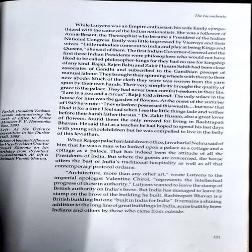Rashtrapati Bhavan (No. of pages 202)