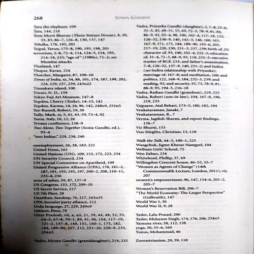 Sonia Gandhi (No. of pages 268)