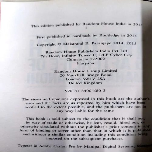 The Death & Afterlife of Mahatma Gandhi (No. of pages 332)
