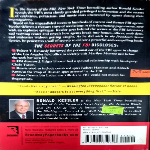 The Secrets Of The FBI (No. of pages 300)