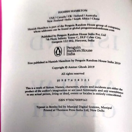 Gun Island (No. of pages 288)