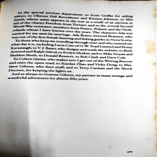 The Testaments (No. of pages 420)