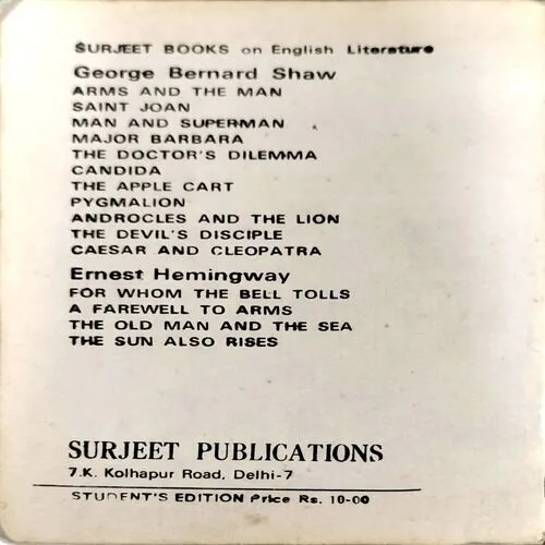 The Old Man and The Sea (No. of pages 128)