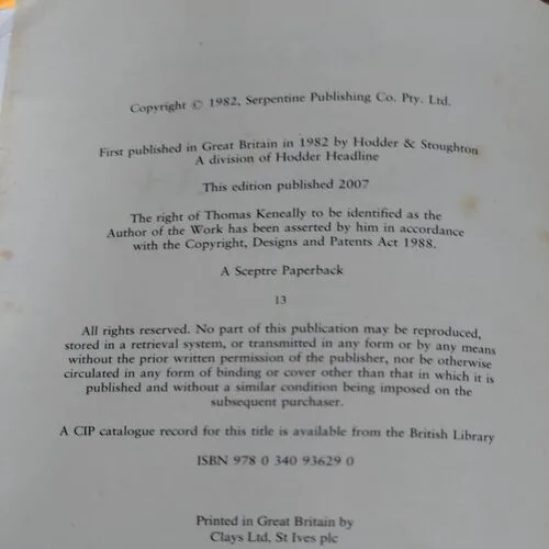 Schindler,s Ark (No. of page 430)