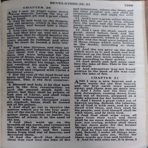 Holy Bible (No. of pages 1290)