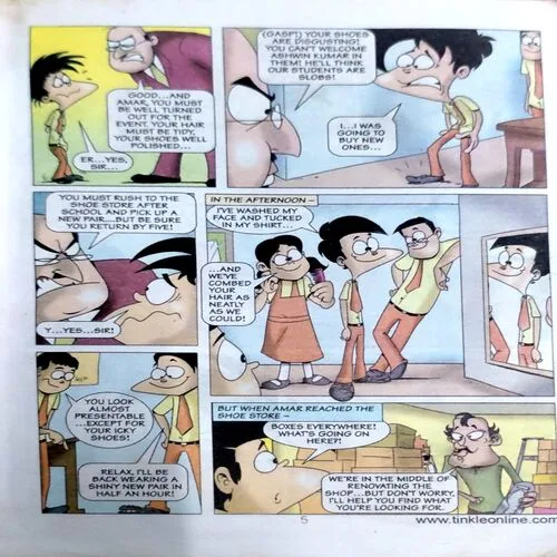 Tinkle Digest (NO. 115) (Back cover is missing)
