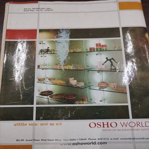 Osho World . Edition :- ( October – 2002 ).