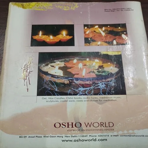 Osho World . Edition :- ( November – 2002 ).