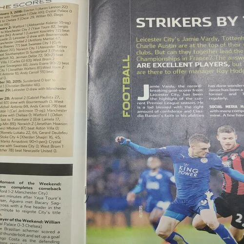 Sport Star . Edition :- ( Saturday , January – 16 , 2016 ). [ Page No. 29 – 36 Is Poster Missing ].