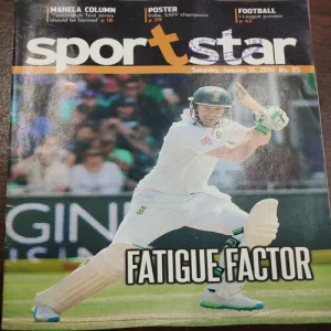 Sport Star . Edition :- ( Saturday , January – 16 , 2016 ). [ Page No. 29 – 36 Is Poster Missing ].