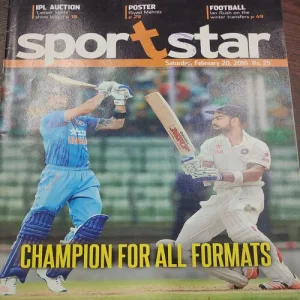 Sport Star . Edition :- ( Saturday , February – 20 , 2016 ). [ Page No. 29 – 36 Is Poster Missing ].