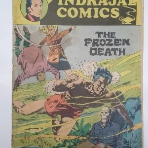 Indrajal Comics, The Frozen Death, Indrajal Comics Vol. 21 No. 52, 1984 vintage comic, rare Indian comic, collectible Indrajal Comics, old comics for sale, vintage Indian comics, classic Indian comic, original Indrajal Comics, retro comic issue, rare comic book India, comic book collectible, Indian superhero comics, Phantom comics India, comic book vintage edition, antique comic book, Indrajal rare edition, vintage graphic novel India, comic book for collectors