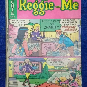 Reggie and Me, Archie Series No. 101, Reggie Mantle comic, Archie Comics 1977, vintage Archie comic, collectible Archie Comics, rare Archie comic, Silver Age comic book, classic Archie comic, 1977 vintage comic book, retro Archie issue, Archie Comics Group vintage, comic book collectors, old Archie comics for sale, teen comics USA, American comics 1970s, comic book collectible, vintage Archie storytelling, Li'l Jinx comic