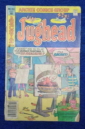 comic books, vintage comics, rare comics, collectible comics, Archie Comics, Jughead, Jughead comics, 1979 comics, classic comics, old comics, retro comics, teen comics, American comics, comic collector, comic store, comic sale, comic marketplace, Archie series, Archie characters, graphic novels, comic auction, comic collection, pop culture, funny comics, Riverdale, Jughead Jones