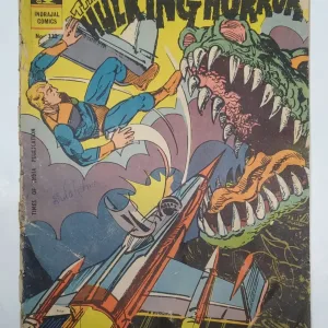 Indrajal Comics, The Hulking Horror, Indrajal Comics No. 332, 1979 vintage comic, rare Indian comic, collectible Indrajal Comics, old comics for sale, vintage Indian comics, classic comic India, original Indrajal Comics, retro Indrajal issue, rare comic book India, comic book collectible, Indian superhero comics, Phantom comics India, comic book vintage edition, antique comic book, Indrajal rare edition, vintage graphic novel India, comic book for collectors