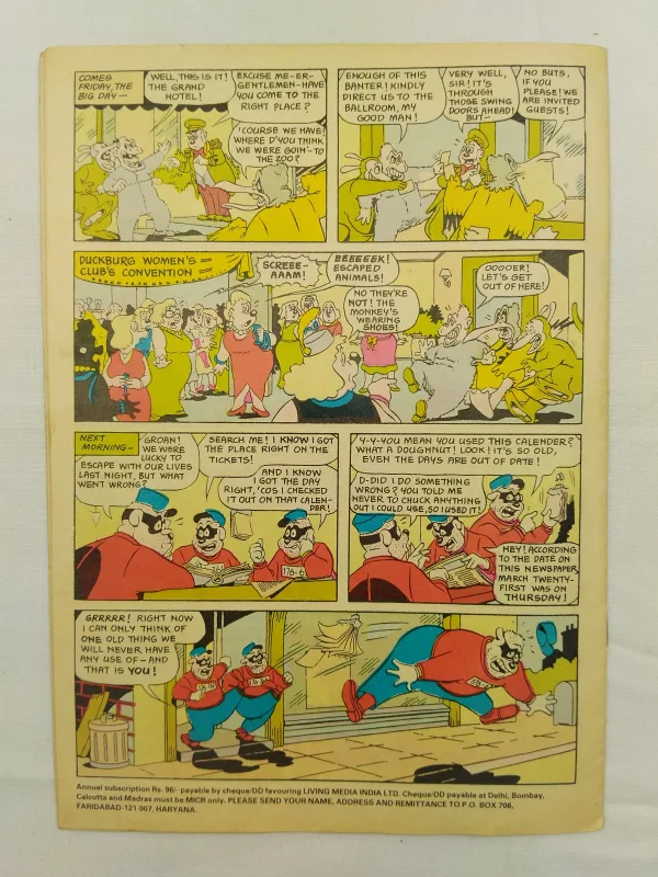 comic books, vintage comics, rare comics, collectible comics, Disney comics, The Call of Mango Island, children comics, kids comics, adventure stories, classic comics, old comics, retro comics, comic collector, comic store, comic sale, comic marketplace, educational comics, fantasy comics, collector comics, comic collection, pop culture, illustrated comic, kids edition, comic auction