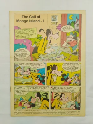 comic books, vintage comics, rare comics, collectible comics, Disney comics, The Call of Mango Island, children comics, kids comics, adventure stories, classic comics, old comics, retro comics, comic collector, comic store, comic sale, comic marketplace, educational comics, fantasy comics, collector comics, comic collection, pop culture, illustrated comic, kids edition, comic auction
