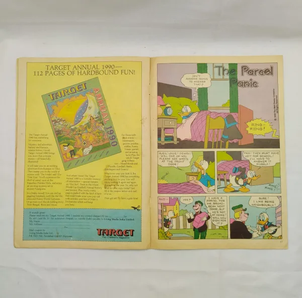comic books, vintage comics, collectible comics, Disney comics, The Golden Rocket, Mickey Mouse, Woofy, illustrated comic, classic comics, adventure stories, children comics, kids comics, retro comics, comic collector, comic store, comic sale, comic marketplace, educational comics, fantasy comics, collector comics, comic collection, Disney characters, illustrated stories, comic auction, family comics