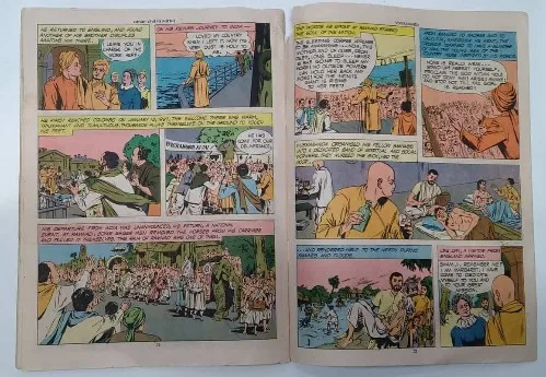 Vivekananda, Amar Chitra Katha, No. 146, Swami Vivekananda comic, vintage Indian comic, collectible Amar Chitra Katha, rare Indian comic, classic Indian graphic novel, 1985 comic book, Indian saints, spiritual comics, Indian comics, ACK, patriot saint India, antique comic book, old comics for sale, comic book collector, retro comics, Indian history comics, inspirational comics, historical comics