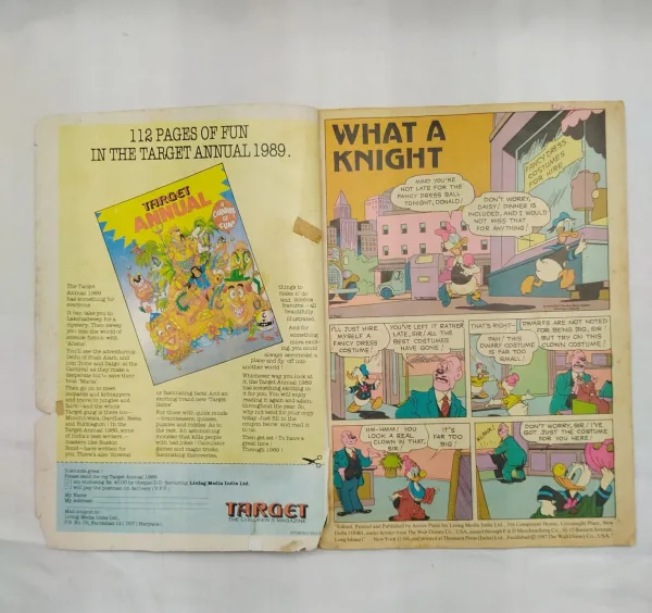 comic books, vintage comics, rare comics, collectible comics, Disney comics, Disney Today, issue 8910, children comics, kids comics, adventure stories, classic comics, old comics, retro comics, comic collector, comic store, comic sale, comic marketplace, educational comics, fantasy comics, collector comics, comic collection, pop culture, illustrated comic, kids edition, comic auction