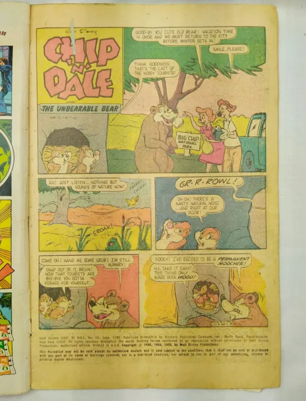 comic books, vintage comics, collectible comics, Disney comics, Chip 'n' Dale, Whitman comics, animated comics, classic comics, adventure comics, family comics, retro comics, comic collector, comic store, comic sale, comic marketplace, children comics, kids comics, comic collection, illustrated comics, comic auction, Disney characters, slapstick comedy, talking animals, classic animation, Whitman issue 90214-006