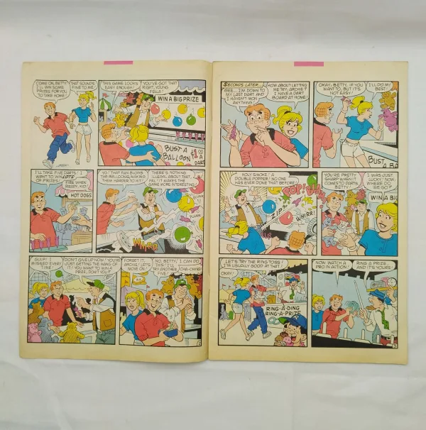 comic books, vintage comics, collectible comics, Archie comics, Betty Cooper, Prize Pool, teen comics, classic comics, old comics, retro comics, comic collector, comic store, comic sale, comic marketplace, illustrated comic, comic collection, Betty and Veronica, Riverdale, teenage comedy, American comics, comic auction, kids edition, pop culture, girls comics