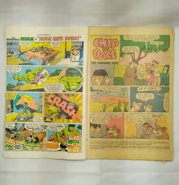 comic books, vintage comics, collectible comics, Disney comics, Chip 'n' Dale, Whitman comics, animated comics, classic comics, adventure comics, family comics, retro comics, comic collector, comic store, comic sale, comic marketplace, children comics, kids comics, comic collection, illustrated comics, comic auction, Disney characters, slapstick comedy, talking animals, classic animation, Whitman issue 90214-006