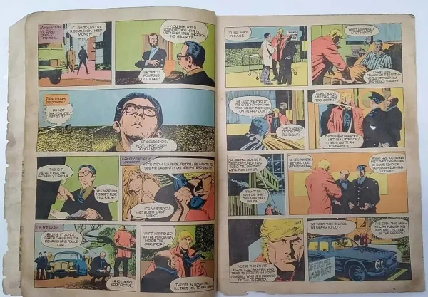 4 Name : Indrajal Comics "The Fiendish Mission" No.420 Vintage From The : 1980's Published By : Times Of India Publication (INDRAJAL COMICS) Publishing Date : July 18-24, 1982 Language : English Condition : As Per Photos