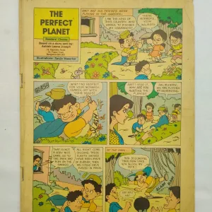 comic books, vintage comics, collectible comics, Tinkle comics, The Perfect Planet, illustrated comic, children comics, kids comics, adventure stories, moral stories, Indian comics, classic comics, old comics, retro comics, comic collector, comic store, comic sale, comic marketplace, educational comics, fable stories, collector comics, comic collection, pop culture, illustrated stories, kids edition, comic auction