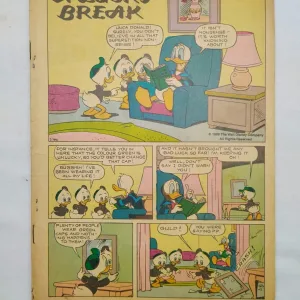 comic books, vintage comics, collectible comics, Disney comics, A Lucky Break, Walt Disney's Comics & Stories, classic comics, adventure comics, children comics, kids comics, comic collector, comic store, comic sale, comic marketplace, educational comics, fantasy comics, collector comics, comic collection, vintage Disney, illustrated comic, kids edition, comic auction