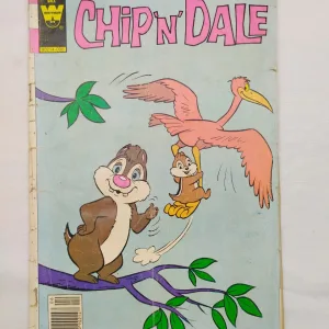 comic books, vintage comics, collectible comics, Disney comics, Chip 'n' Dale, Whitman comics, animated comics, classic comics, adventure comics, family comics, retro comics, comic collector, comic store, comic sale, comic marketplace, children comics, kids comics, comic collection, illustrated comics, comic auction, Disney characters, slapstick comedy, talking animals, classic animation, Whitman issue 90214-006