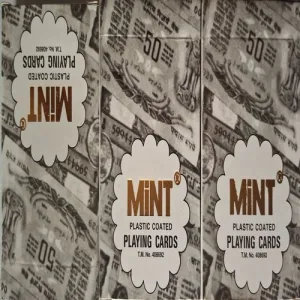 Mint Solitaire Cards ( 3 In 1 Pack )