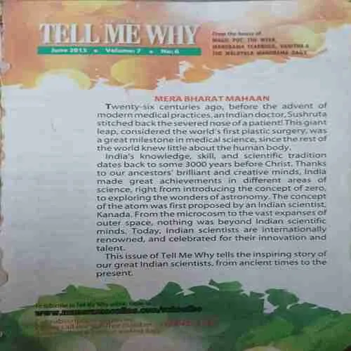 Tell me why ( June 2013 )