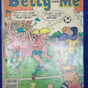 comic books, vintage comics, rare comics, collectible comics, Archie Comics, Betty and Me, 1985 comics, classic comics, old comics, retro comics, teen comics, American comics, comic collector, comic store, comic sale, comic marketplace, Archie series, Archie characters, graphic novels, comic auction, comic collection, pop culture, funny comics, Riverdale, Betty Cooper