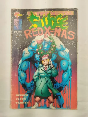 Red X-Mas No. 1 – Modern Christmas Graphic Novel, Dark Holiday Adventure, Collectible Scout Comics Edition