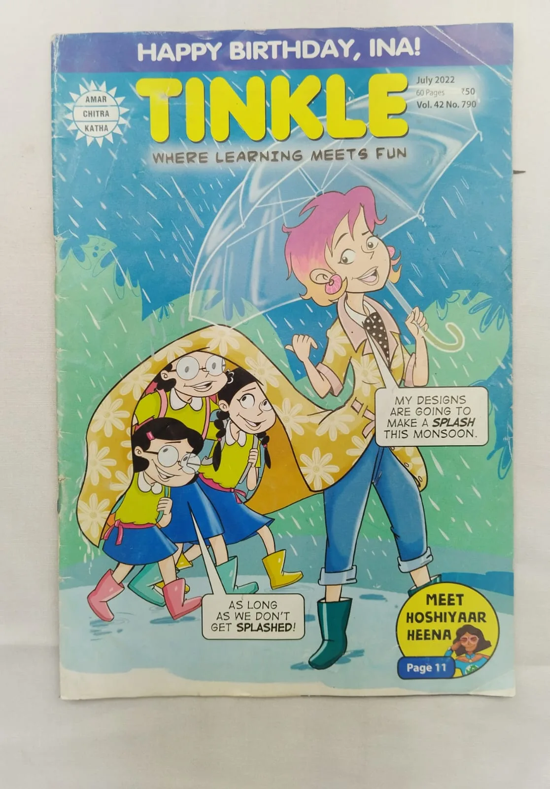 Amar Chitra Katha – Tinkle Vol. 42 No. 790 (2022) – Indian