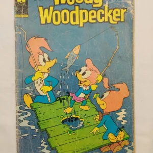 Woody Woodpecker, Whitman comics, vintage comics, collectible comics, classic cartoons, 1970s comics, rare comics, funny animal comics, slapstick humor, children’s comics, Disney comics, retro comics, antique comics, family-friendly, Western Publishing, classic animation, comic books, old school comics, nostalgic comics, Gold Key Whitman, cartoon collectibles, pop culture, vintage Disney comics, animated character comics, comics for kids, comic set, comic lot