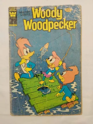 Woody Woodpecker, Whitman comics, vintage comics, collectible comics, classic cartoons, 1970s comics, rare comics, funny animal comics, slapstick humor, children’s comics, Disney comics, retro comics, antique comics, family-friendly, Western Publishing, classic animation, comic books, old school comics, nostalgic comics, Gold Key Whitman, cartoon collectibles, pop culture, vintage Disney comics, animated character comics, comics for kids, comic set, comic lot